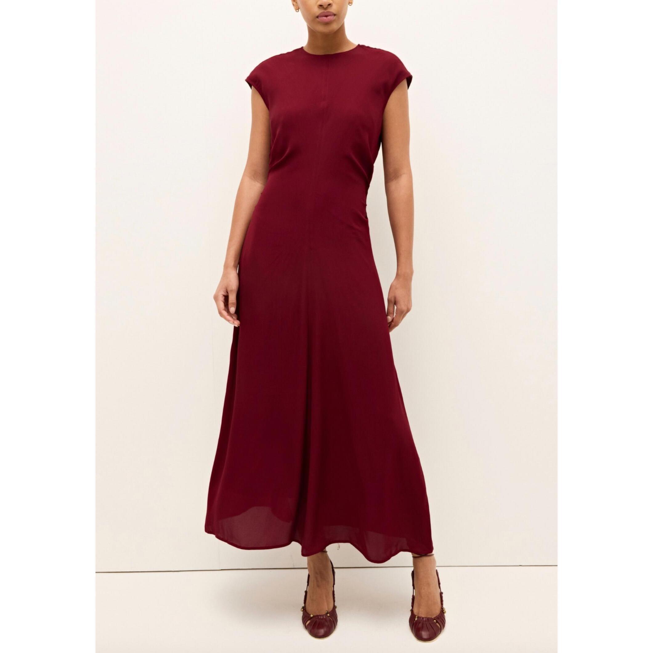 New Marie Oliver Zuri Dress In Port
